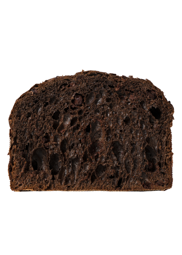 PANETTONE DARK <br> E CUBES AL CIOCCOLATO